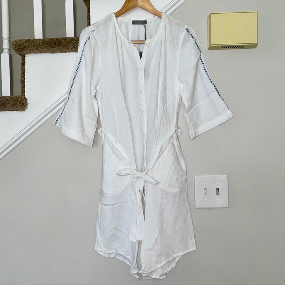 🆕 MODODOC • Gauze Tie Dress